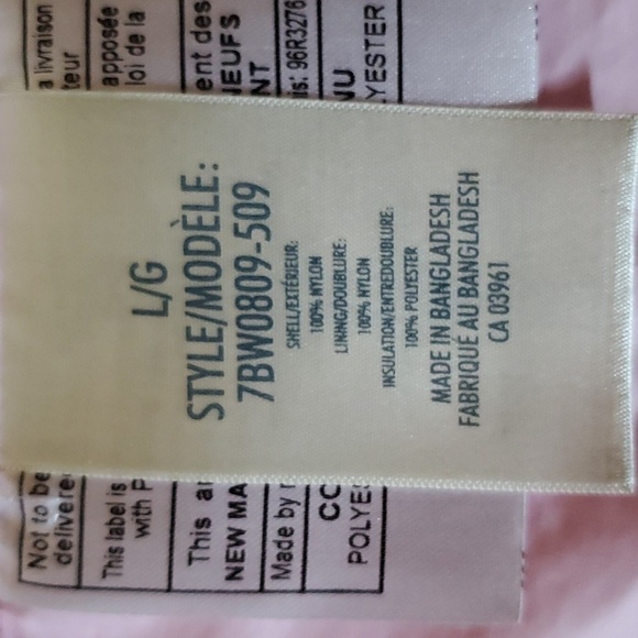 Wind River Pink Insulated Puffer Vest Size L - Picture 12 of 16